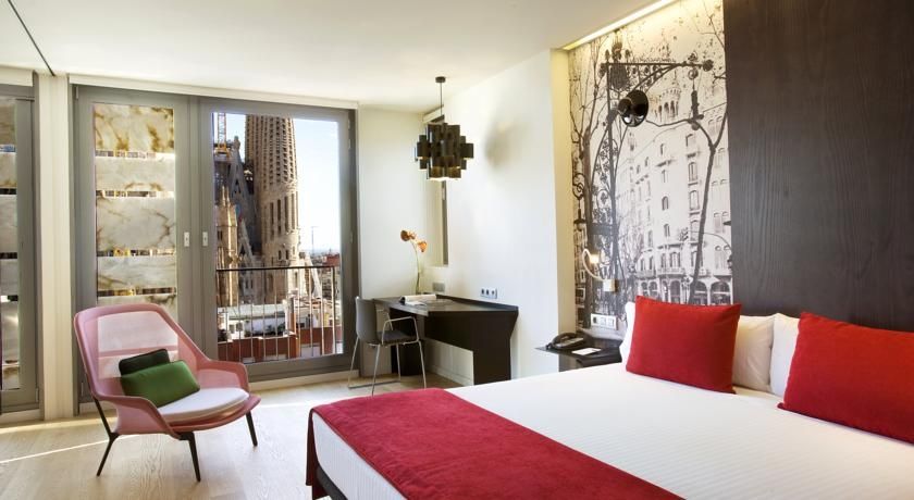 Sercotel Hotel Rosellon Barcelona Rom bilde